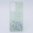 Etui do Oppo A58 4G, Glittery, zielone