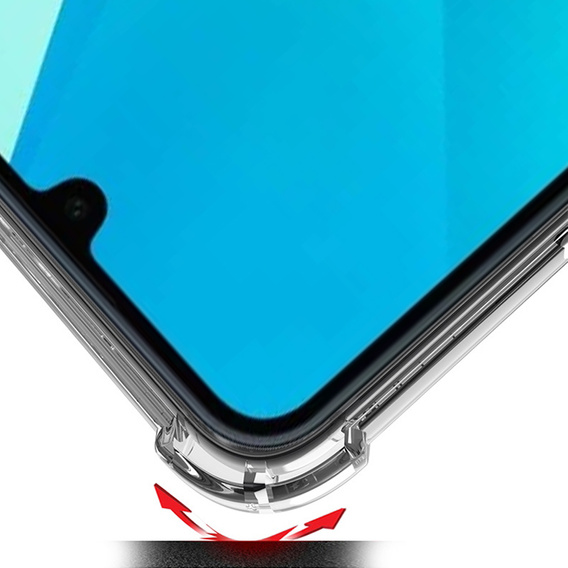 Etui do Samsung Galaxy A16 / A16 5G, Fusion Hybrid, do MagSafe, przezroczyste + Szkło 9H na ekran