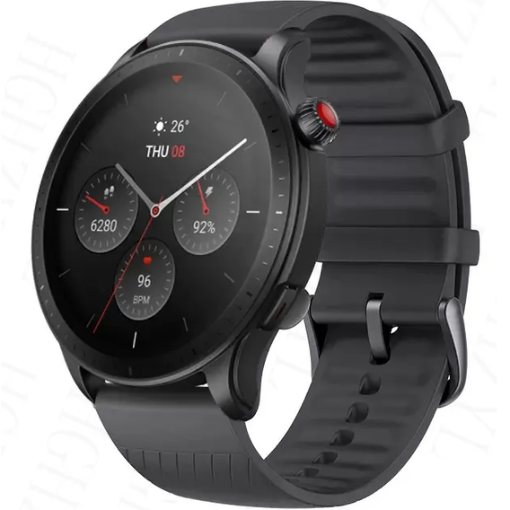 Pasek Silikonowy Uniwersalny 22mm, z poprzeczną linią, Czarny