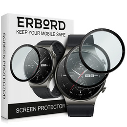2x Szkło Hybrydowe ERBORD do Huawei Watch GT 2 Pro