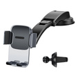 Baseus uchwyt samochodowy Easy Control Clamp - Czarny