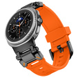 Pasek Silikonowy do Samsung Galaxy Watch 8 / 8 Classic, Pomarańczowy