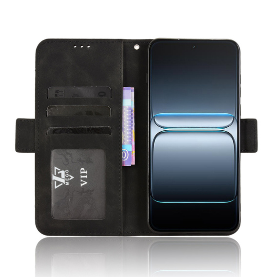 Etui z klapką do OnePlus Nord 5, Card Slot, czarne