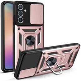 Etui pancerne do Samsung Galaxy A54 5G, CamShield Slide, różowe