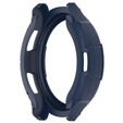 Etui z nakładką bezel ring do Samsung Galaxy Watch 6 Classic 43mm, Granatowe