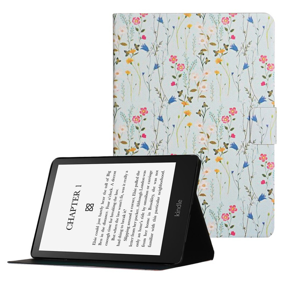 Etui z klapką do Amazon Kindle Paperwhite V / 5 2021, Colorful Flower