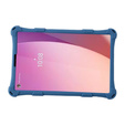 Etui do Lenovo Tab M9, pancerne z podstawką i paskiem, granatowe
