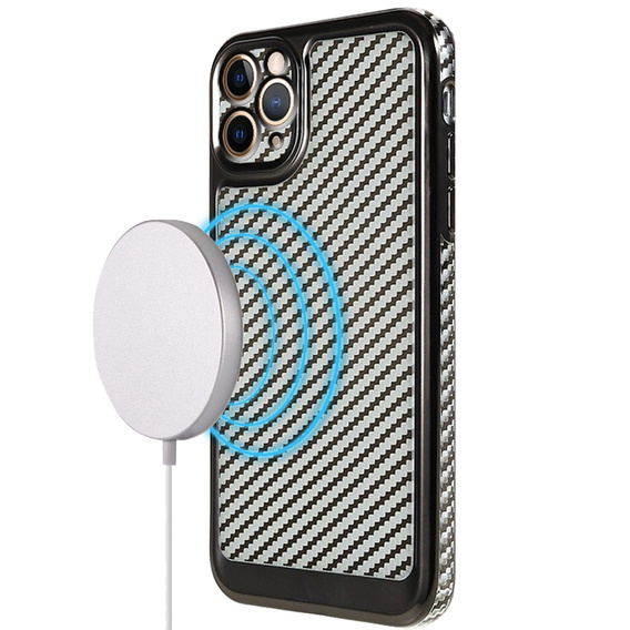 Etui do iPhone 14 Pro Carbon Slim Case Obudowa, Czarne