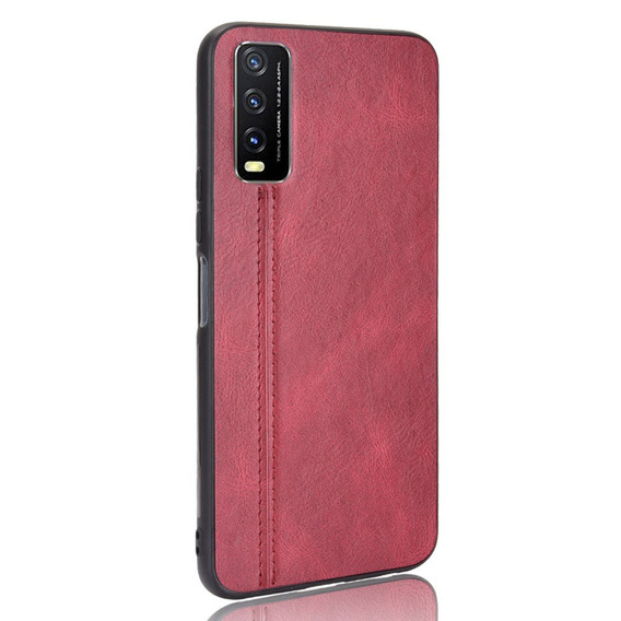 ERBORD Etui Leather Case do Vivo Y20/Y20i/Y20s/Y11s - Red