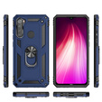 Etui pancerne do Xiaomi Redmi Note 8T, Nox Case Ring, granatowe