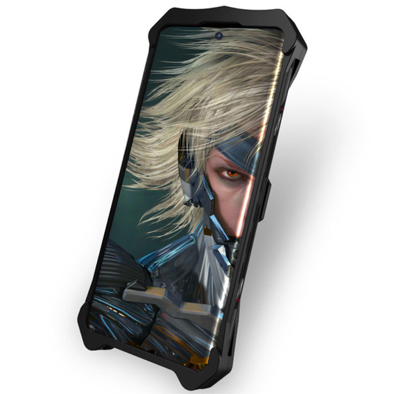 Etui pancerne do Samsung Galaxy M34 5G, Aluminum Alloy, czarne