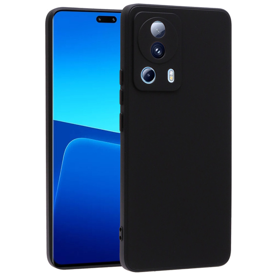 Etui do Xiaomi 13 Lite, Silicone Lite, czarne