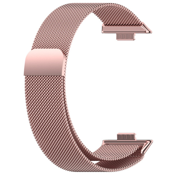 Bransoleta Milanese do Huawei Watch Fit 4 / 4 Pro / 3, Różowa