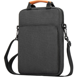 Torba na Laptopa 13.3" – Wodoodporna z Podwójnym Uchwytami - Ciemnoszara