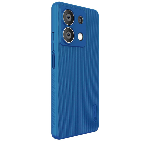 Etui NILLKIN do Xiaomi Redmi Note 13 5G, Obudowa Super Frosted Shield Case, Niebieskie