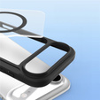 Etui z klapką Dux Ducis do iPhone Air, Skin X Pro, do MagSafe, czarne
