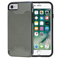 SHTL Etui Brushed KickStand Armor Apple iPhone 8/7 4.7 - Grey