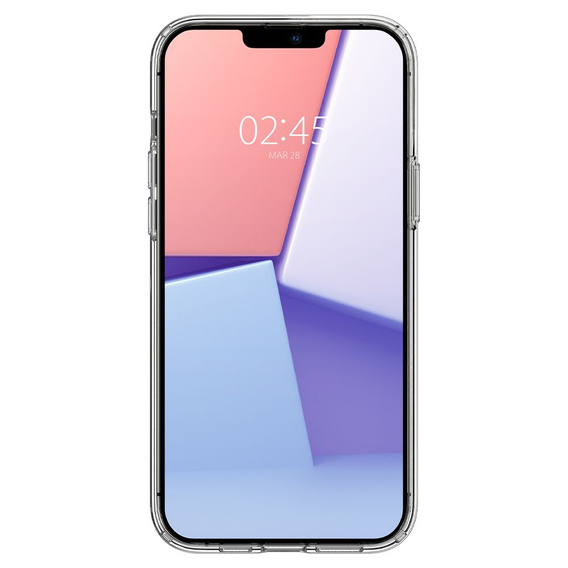Etui Spigen do iPhone 13 Pro, Liquid Crystal, przezroczyste + szkło
