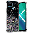 Etui do Realme C21, Glittery, czarne