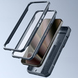Etui pancerne do Google Pixel 10 Pro XL, Dexnor Full Body (Two Frames) - niebieskie
