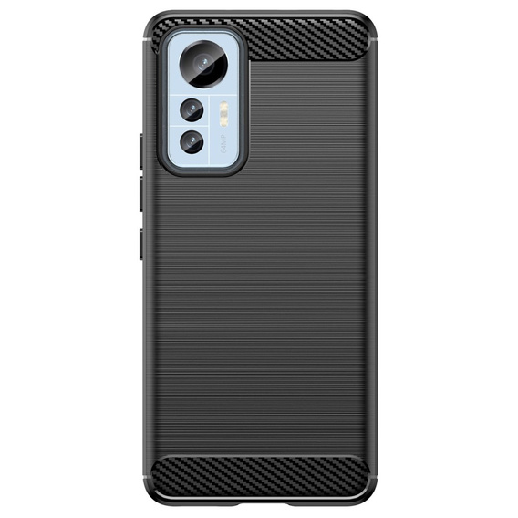 Etui do Xiaomi 12 Lite, Karbon, czarne