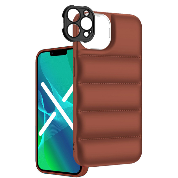 Etui Puffer Case do iPhone 13 Pro Max, Brown