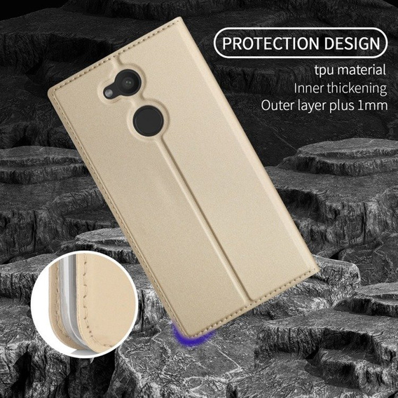 Złote Etui SkinPro do Sony Xperia L2