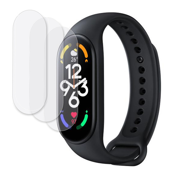 3x Folia Hydrożelowa ERBORD do Xiaomi Mi Band 7/7 NFC