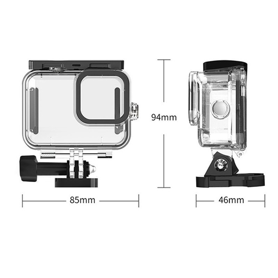 Etui do GoPro Hero 9, Waterproofcase, Clear