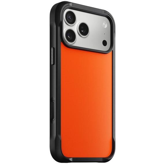 Etui Nomad do iPhone 17 Pro, Rugged Case MagSafe, pomarańczowe