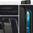 Etui Spigen do iPhone 12/12 Pro, Ultra Hybrid, matowe czarne