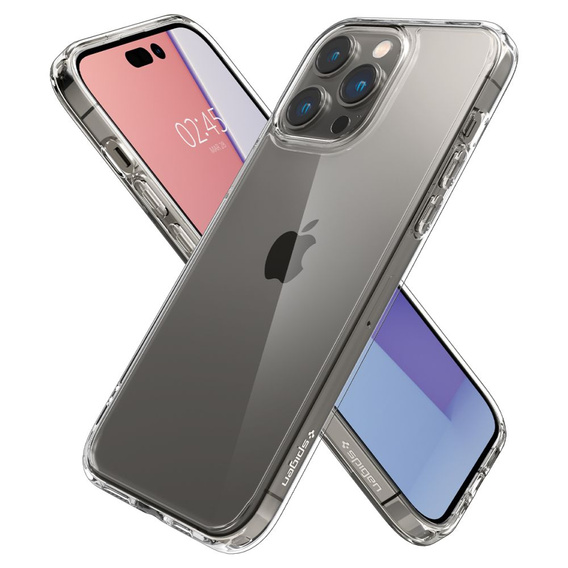 Etui Spigen do iPhone 14 Pro, Ultra Hybrid, Przezroczyste