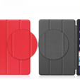 Etui do Lenovo Tab P11 Pro Gen 2 TB132FU TB132XU 11.2", Trójdzielne z miejscem na rysik, Czerwone