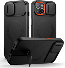 Etui do iPhone 13/14, Suritch Shockproof, do MagSafe, czarne