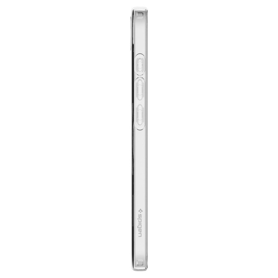 Etui Spigen do iPhone 16E, Liquid Crystal, przezroczyste + Szkło Hartowane 9H