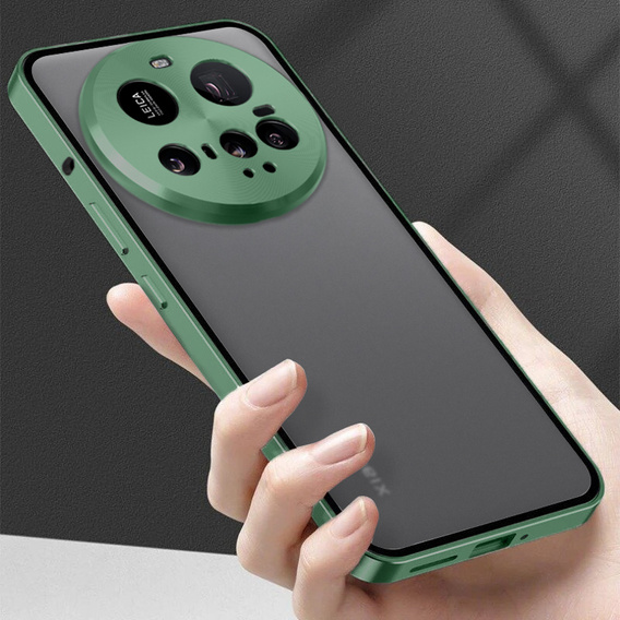 Etui do Xiaomi 15 Ultra, Frame Case, zielone