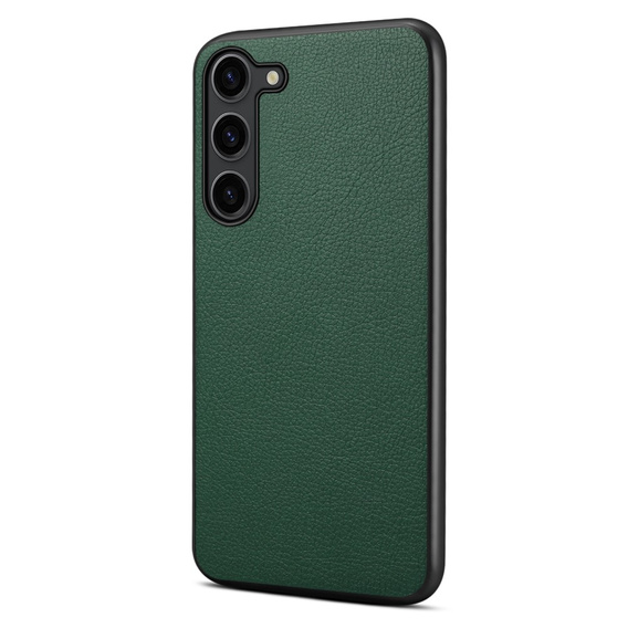 Etui do Samsung Galaxy S24, Calf Texture, zielone