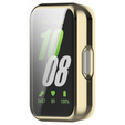 2w1 Etui z Osłoną na ekran do Samsung Galaxy Fit 3, Złote