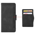 Etui z klapką do Honor 70 5G, Card Slot, czarne
