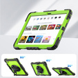 Etui pancerne do Lenovo Tab M11, ochronne 360 z miejscem na rysik, zielone