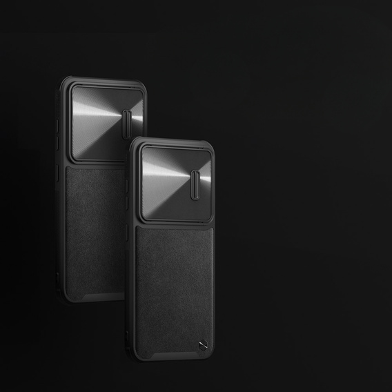 Etui Nillkin do Samsung Galaxy S23 Plus, CamShield Leather Case, czarne