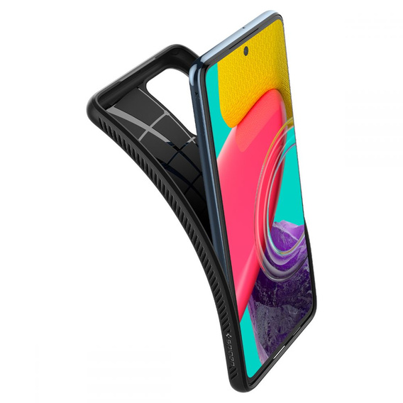 Etui Spigen do Samsung Galaxy M53 5G, Liquid Air, czarne