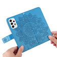 Etui z klapką do Samsung Galaxy A53 5G, Mandala Flower, niebieskie