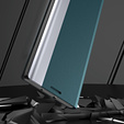 Etui z klapką do Honor Magic 5 Lite, Side Magnetic, zielone