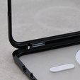 Etui Magnetic Dual Glass MagSafe do Samsung Galaxy S23, czarne