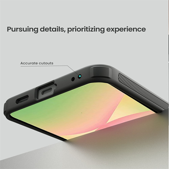 Etui NILLKIN do Samsung Galaxy A57 5G, Frosted Shield, do MagSafe, przezroczyste / czarne