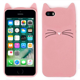 Etui 3D KOT do iPhone 5/5s, Pink