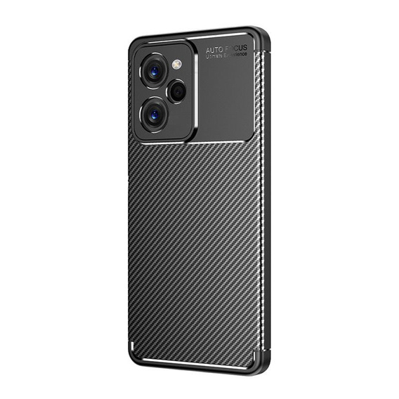Etui do Xiaomi Poco X5 Pro 5G, Carbon Gel, czarne