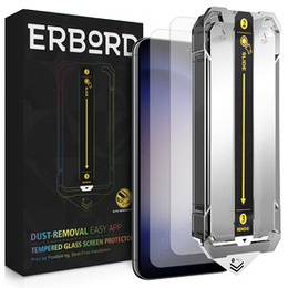 2x Szkło Hartowane do Samsung Galaxy S23, ERBORD Easy App 9H Screen Protector