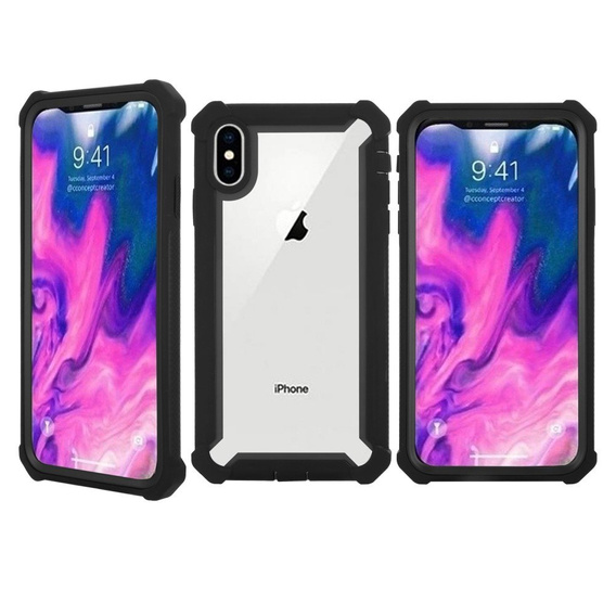 ERBORD Etui AntiDrop 2 Hybrid Case Apple iPhone XS 5.8 - Black
